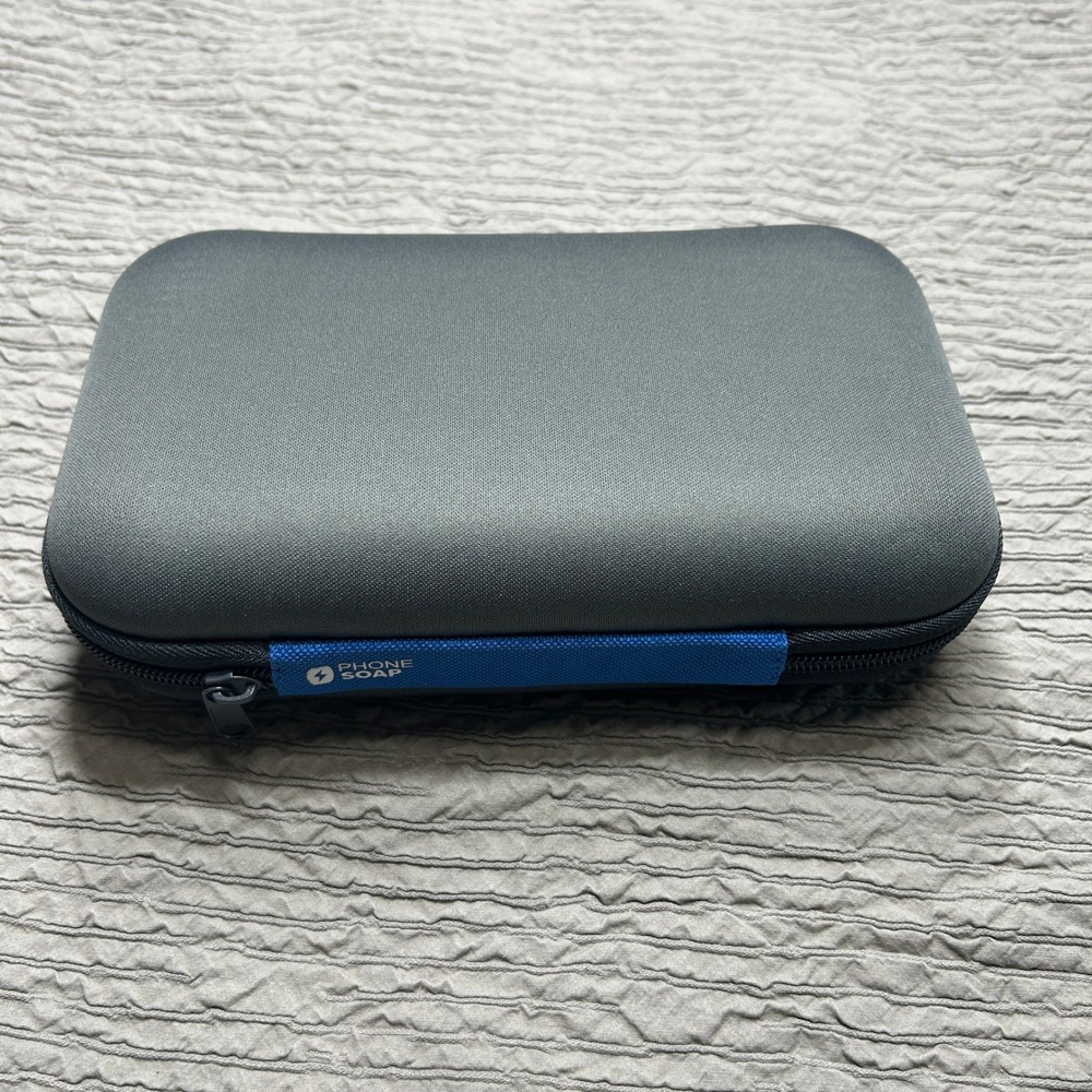 PhoneSoap Go UV Cell Phone Sanitizer Portable Charger Google Logo with Case NEW